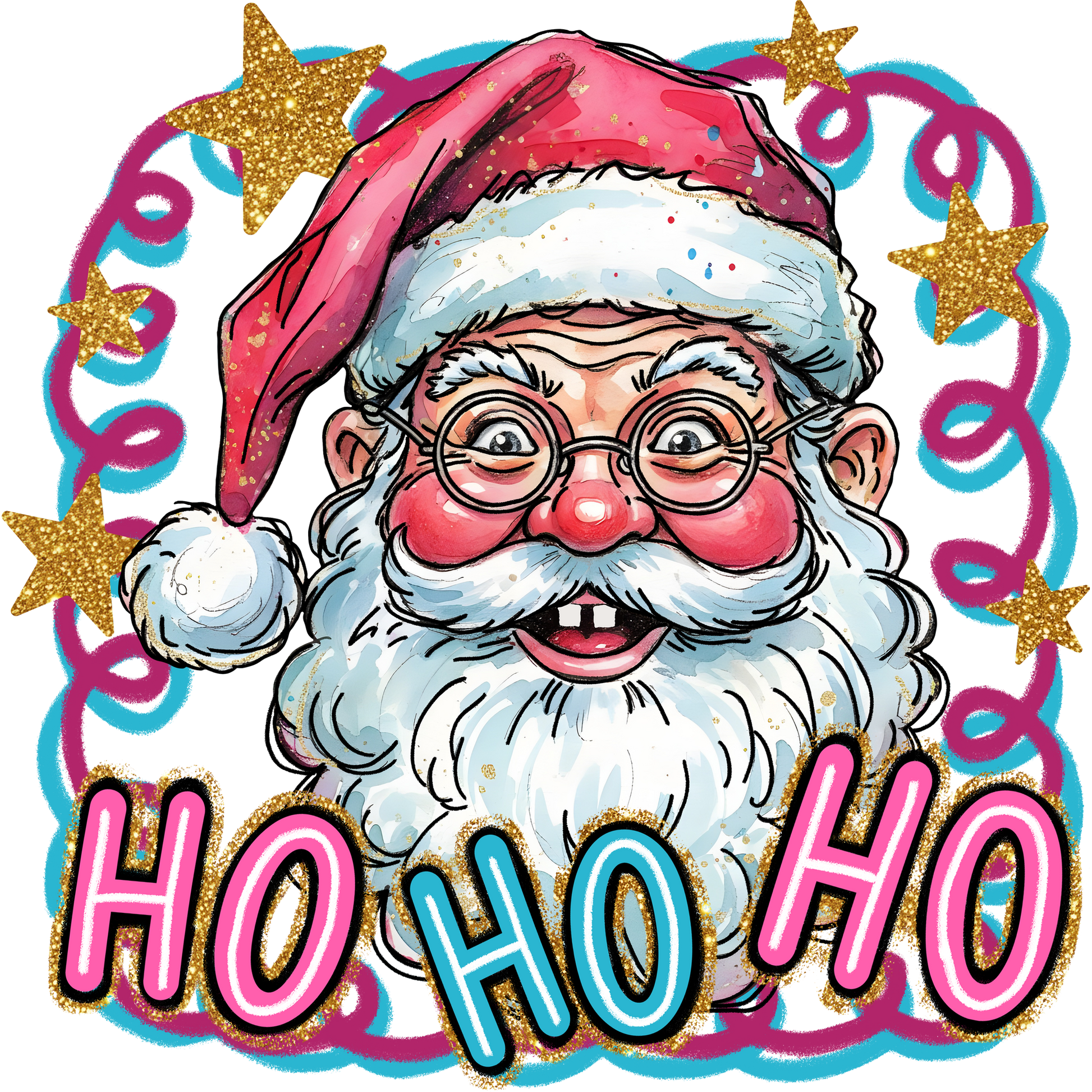 Ho Ho Ho Santa Claus Christmas Celebration Item