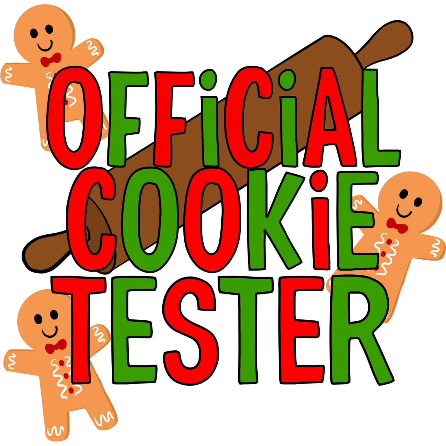 Official Cookie Tester Fun Baking Graphic product
