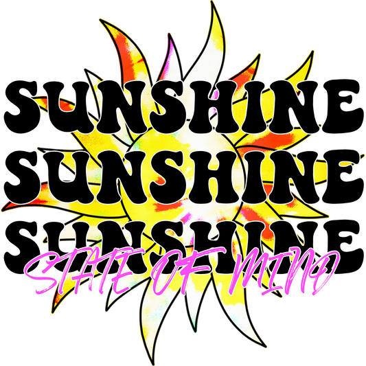 Sunshine State Of Mind T Shirt, Positive Vibes, Summer Shirt, Motivational Shirt, Gift For Her, Graphic T Shirt