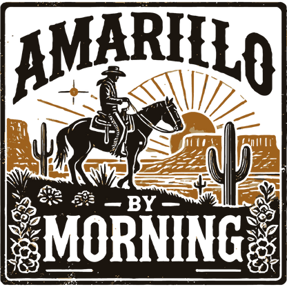 AmaRilo by Morning Western Themed Art Print