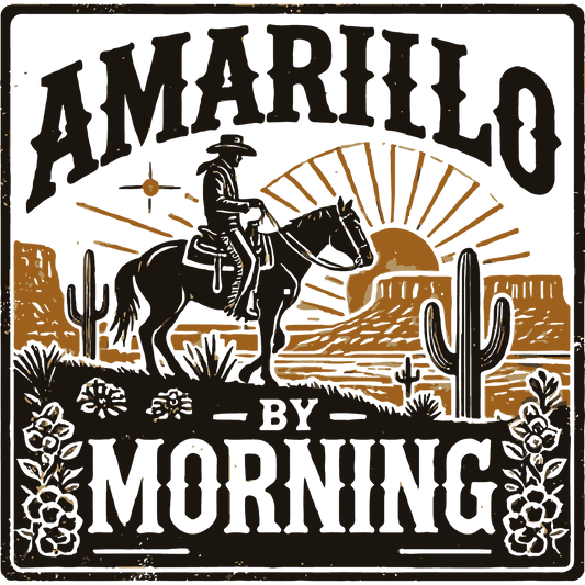 AmaRilo by Morning Western Themed Art Print