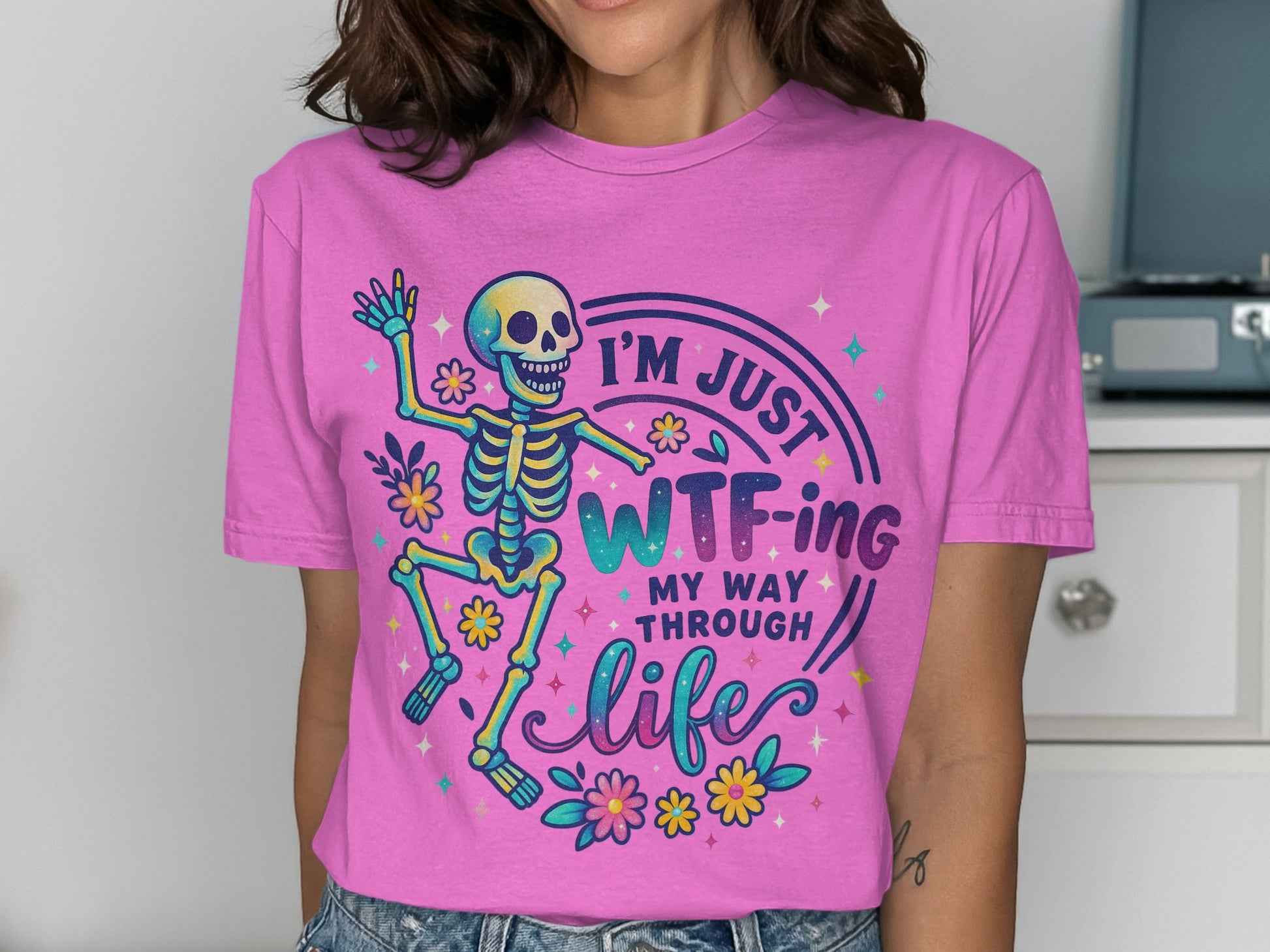 I'm Just WTFing My Way Through Life Graphic Tee