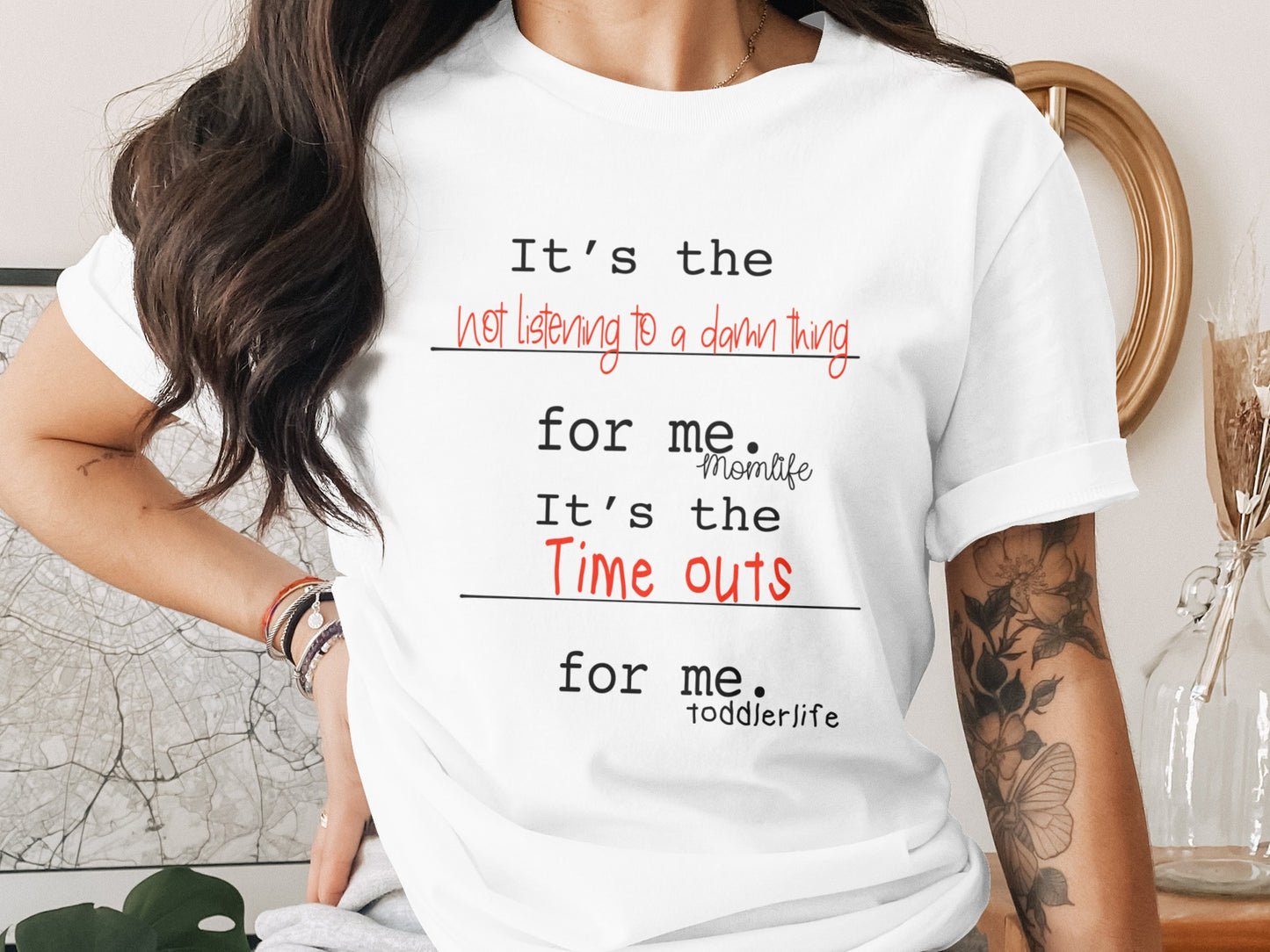 It's the Not Listening Time Outs Toddlerlife Shirt