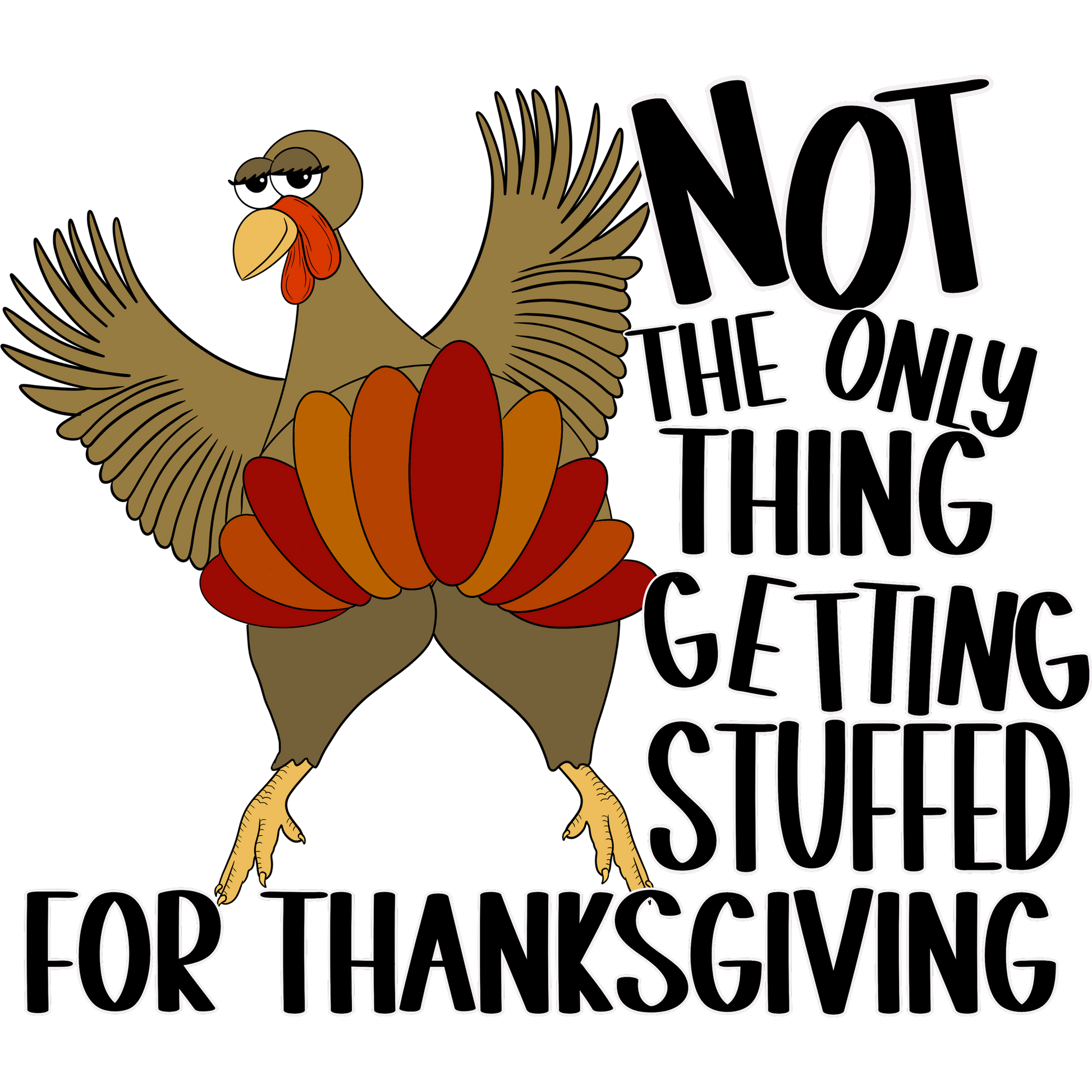 Funny Thanksgiving Turkey Graphic Shirt product