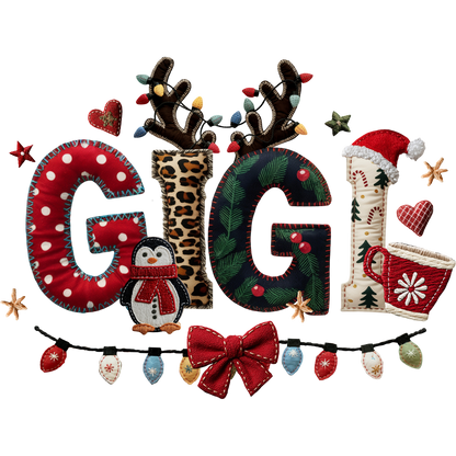 Personalized Holiday Name Decor for Festive Celebrations