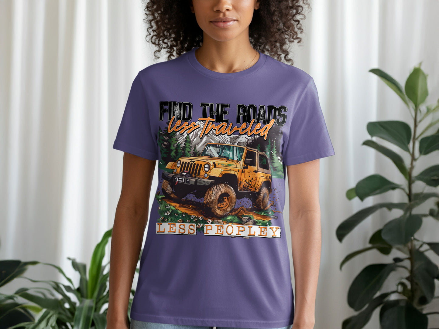 Find the Roads Less Traveled Graphic T-Shirt