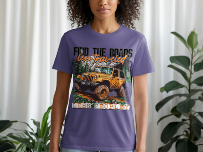 Find the Roads Less Traveled Graphic T-Shirt