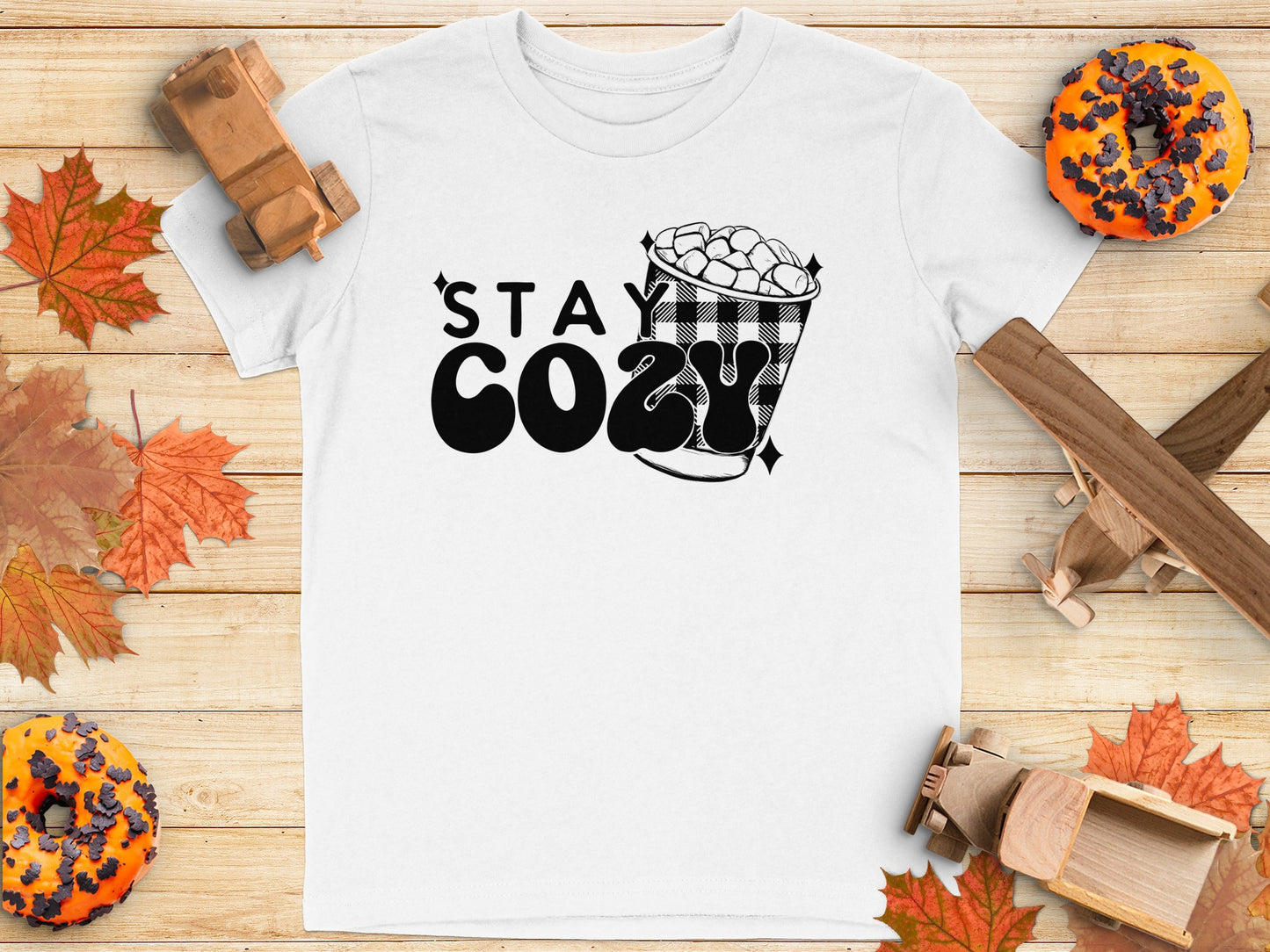 Stay Cozy Graphic Tee to Keep You Warm and Stylish