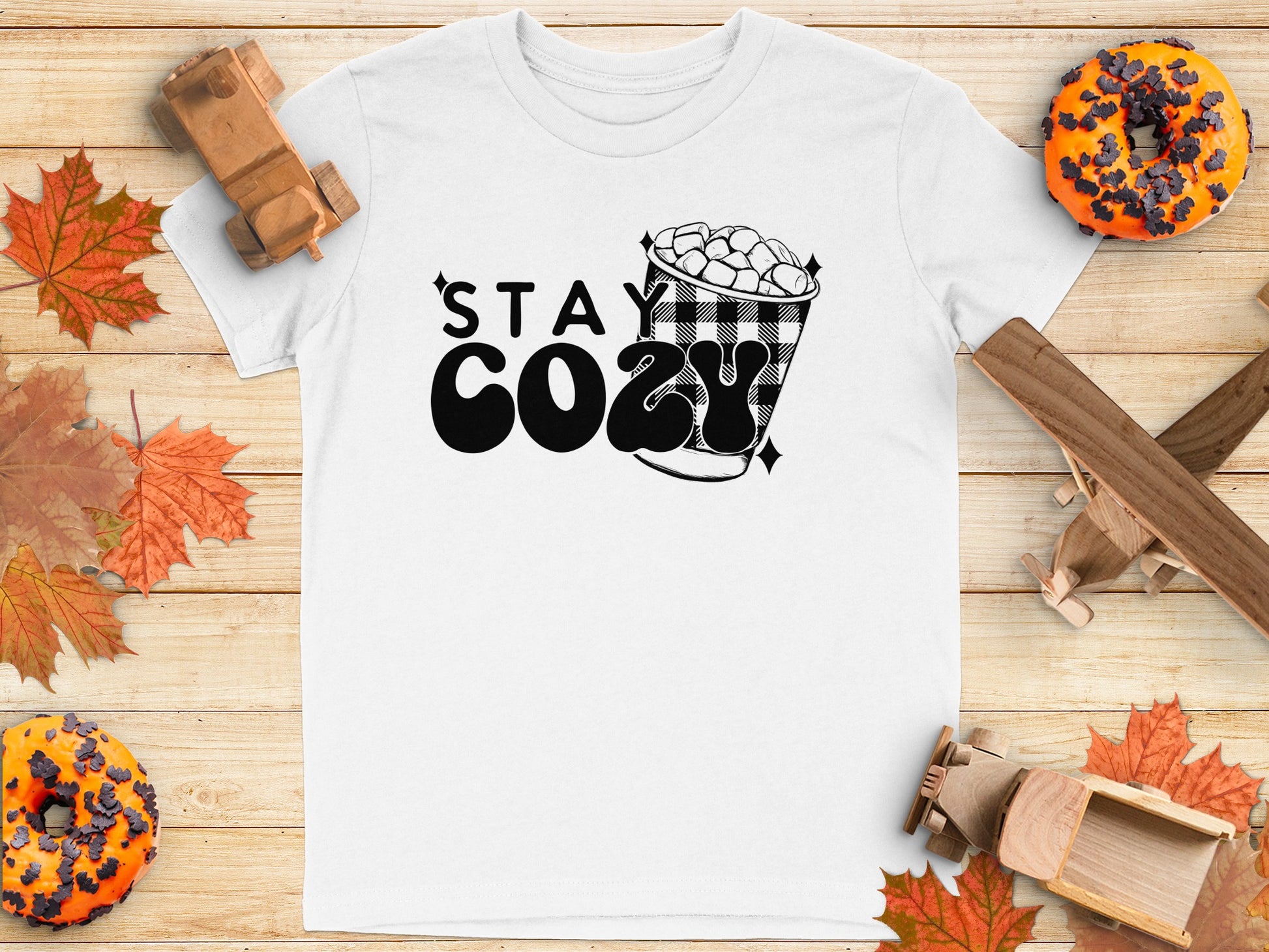 Stay Cozy Graphic Tee to Keep You Warm and Stylish
