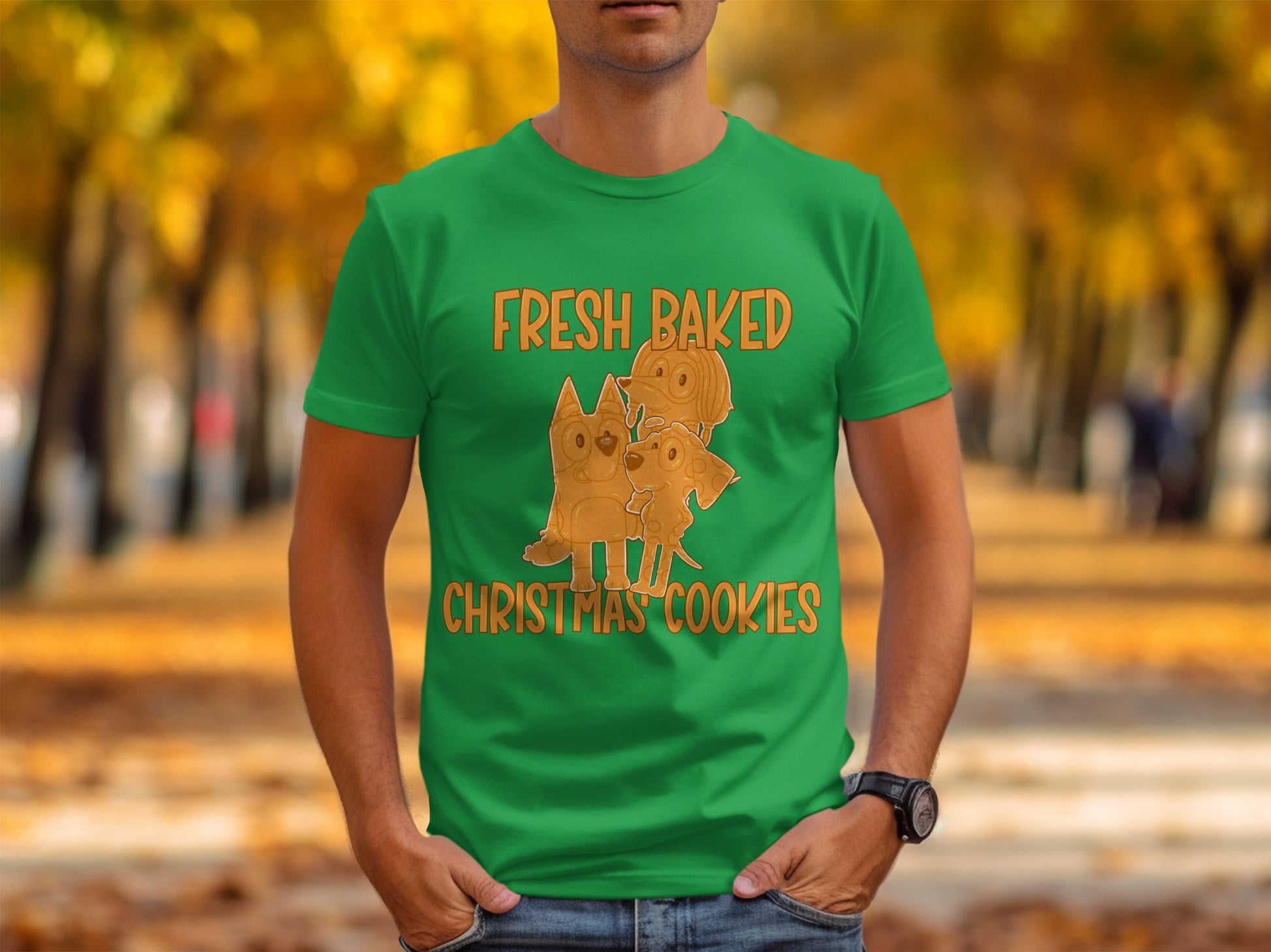 Fresh Baked Christmas Cookies Graphic T-shirt