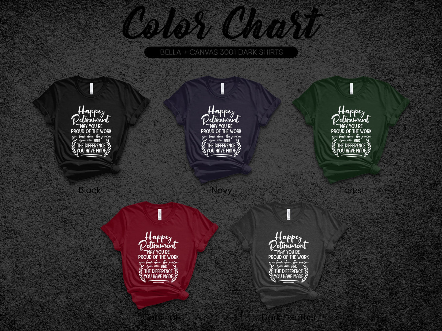 Happy Retirement T-Shirt Inspirational Gift for Retirees
