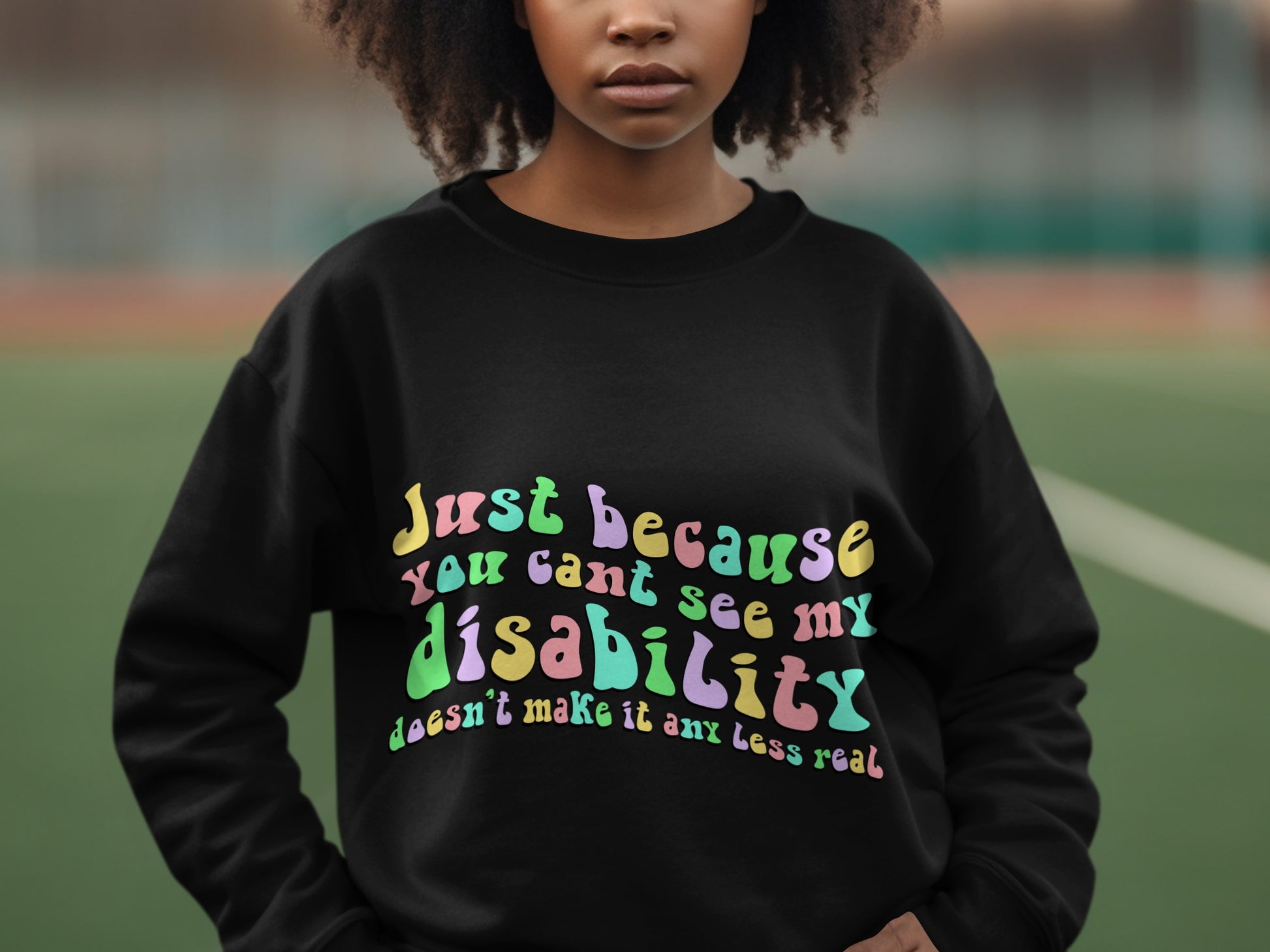 Just Because You Cant See My Disability shirt