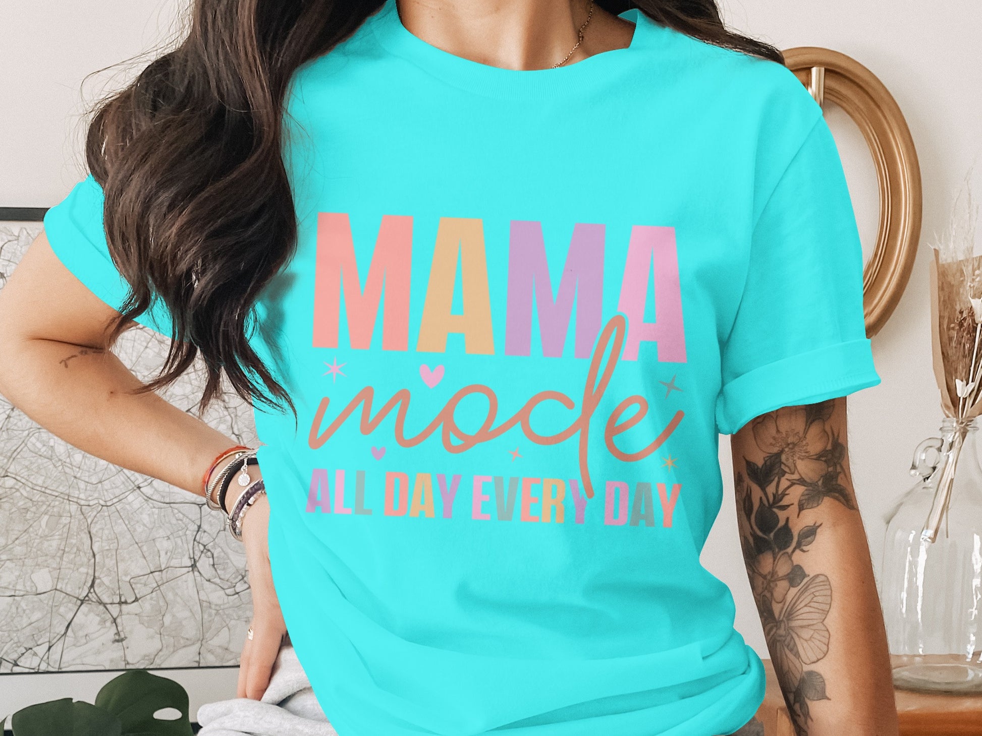 MAMA Mode All Day Every Day Graphic T-Shirt