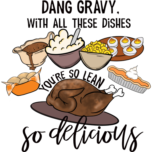 Humorous Thanksgiving Turkey Dinner Illustration