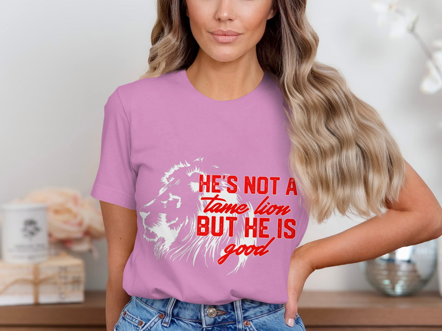 He's Not a Tame Lion But He Is Good Shirt