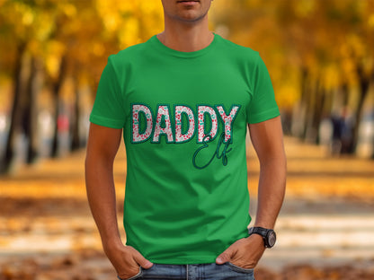 Daddy Elf Christmas Themed T-shirt Product