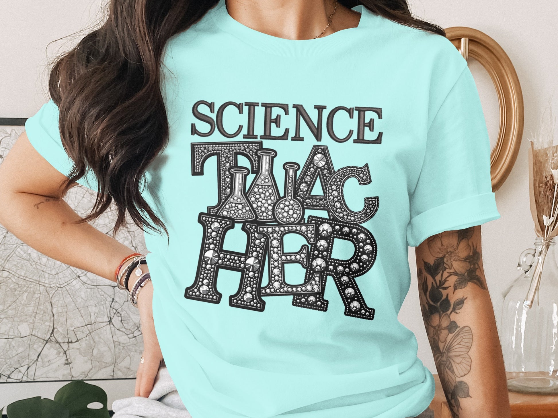 Science Teacher Graphic T-Shirt for Science Enthusiasts