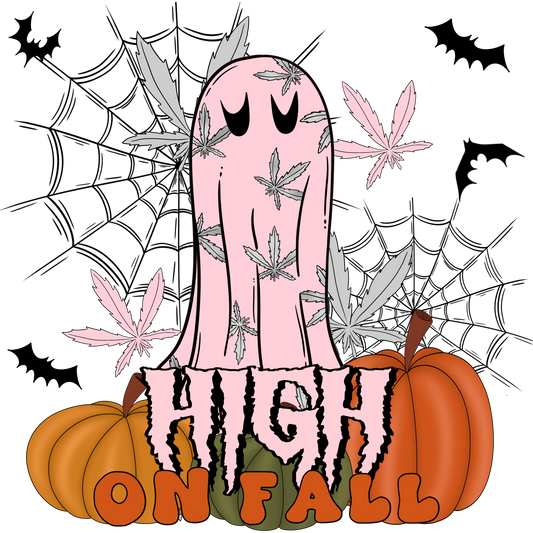 High On Fall Halloween Ghost Pumpkins product
