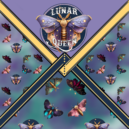 Lunar Queen Butterfly Design Vibrant Clothing Product