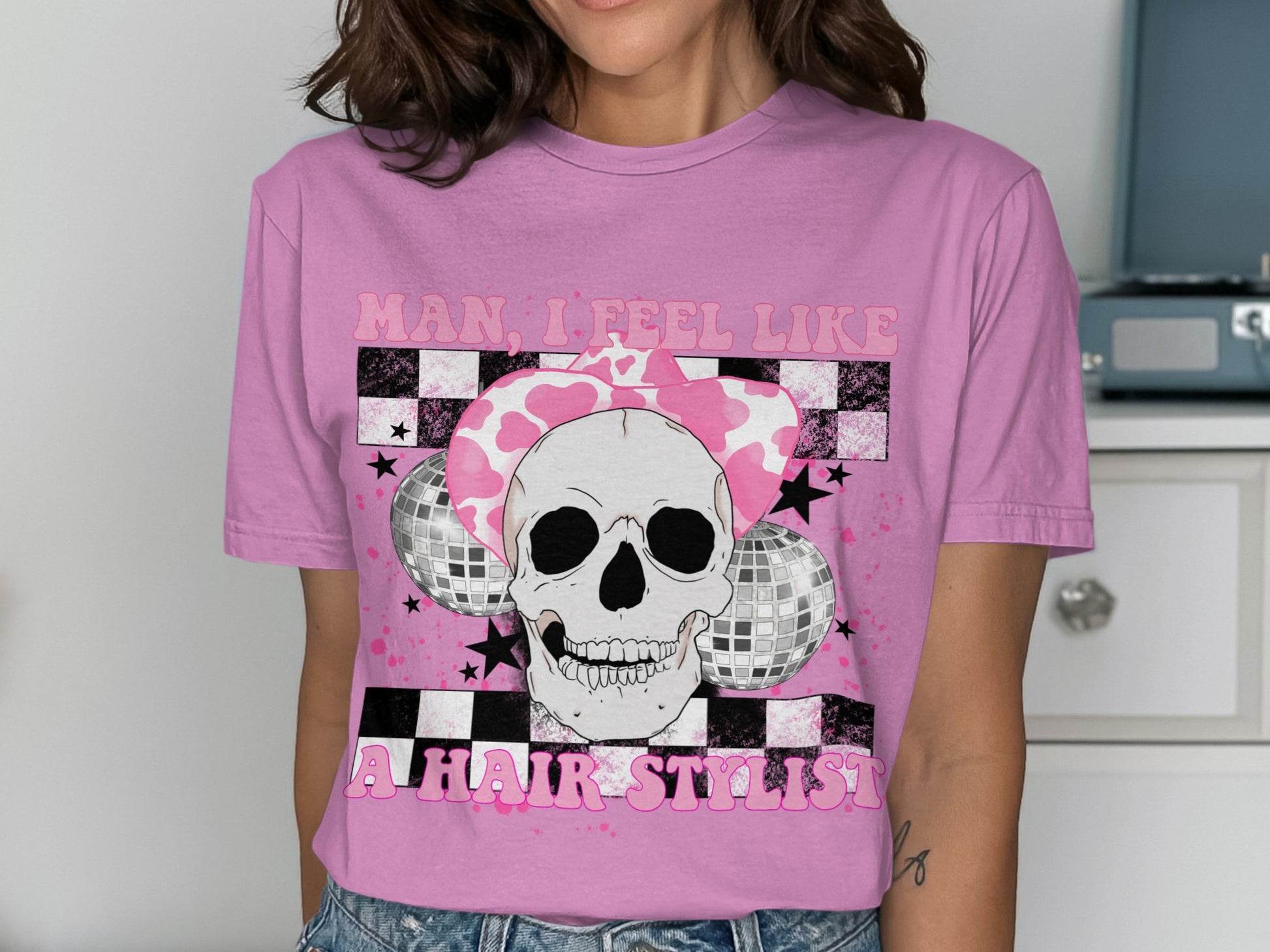 Man I Feel Like A Hair Stylist Graphic T-Shirt