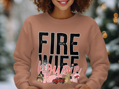 Fire Wife Bougie Sweatshirt for Stylish Enthusiasts