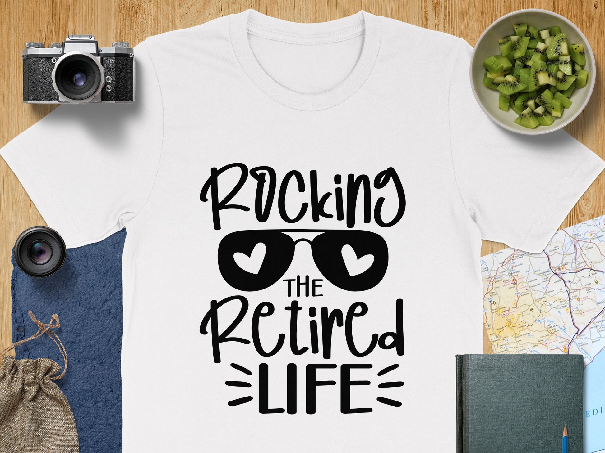 Rocking the Retired Life T-Shirt