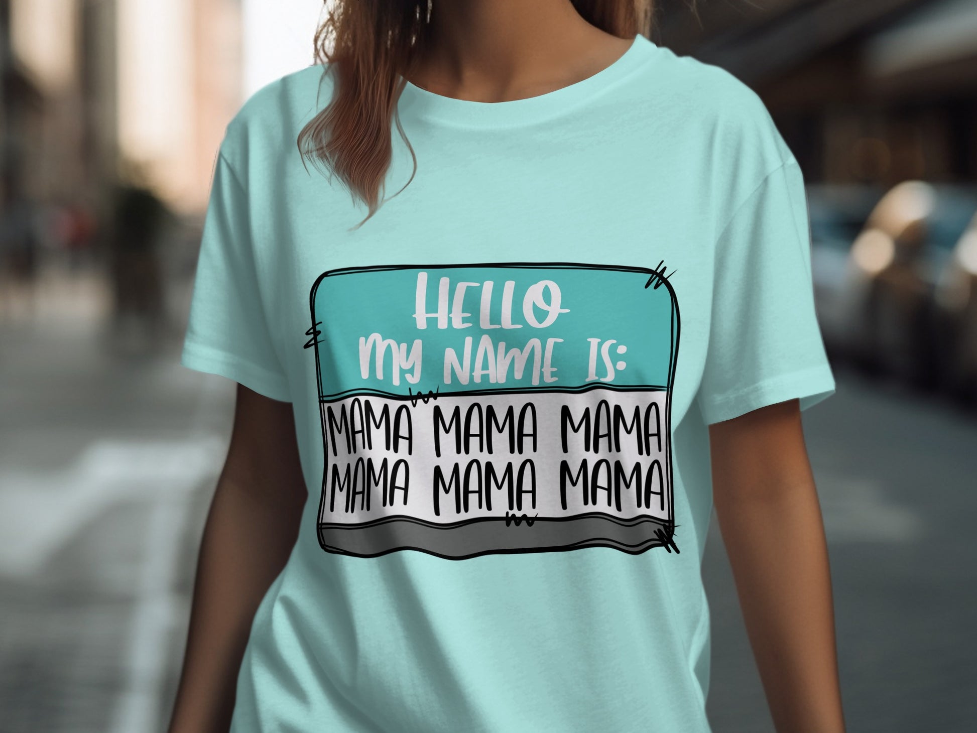 Hello My Name Is Mama Mama Mama Mama Mama Tshirt