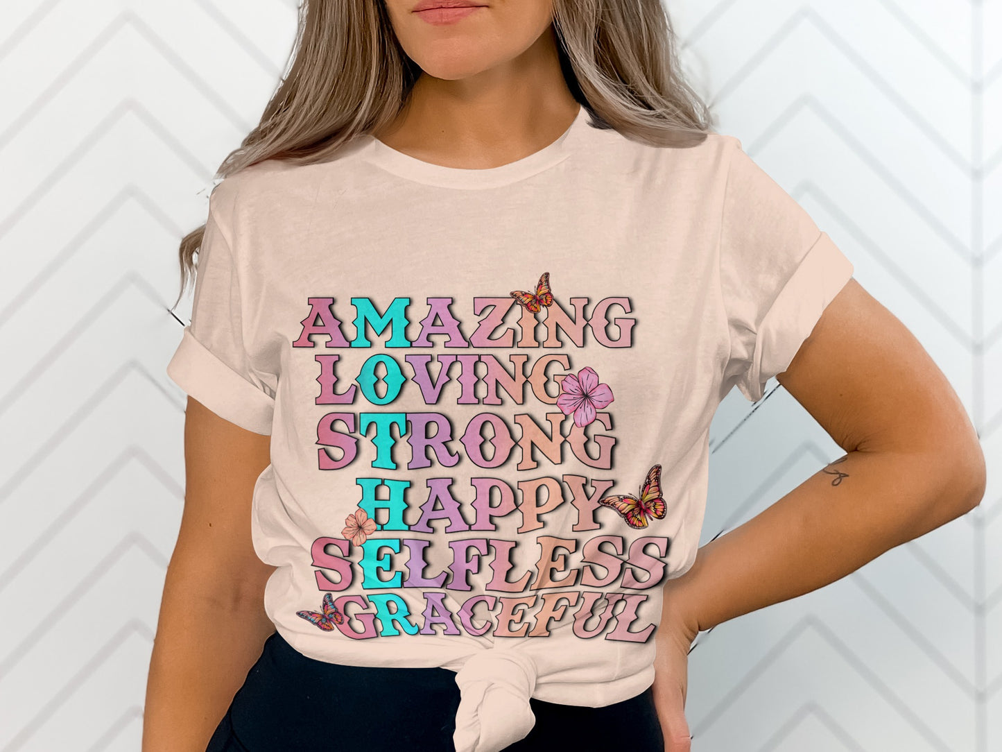 Amazing Loving Strong Happy Selfless Graceful Product