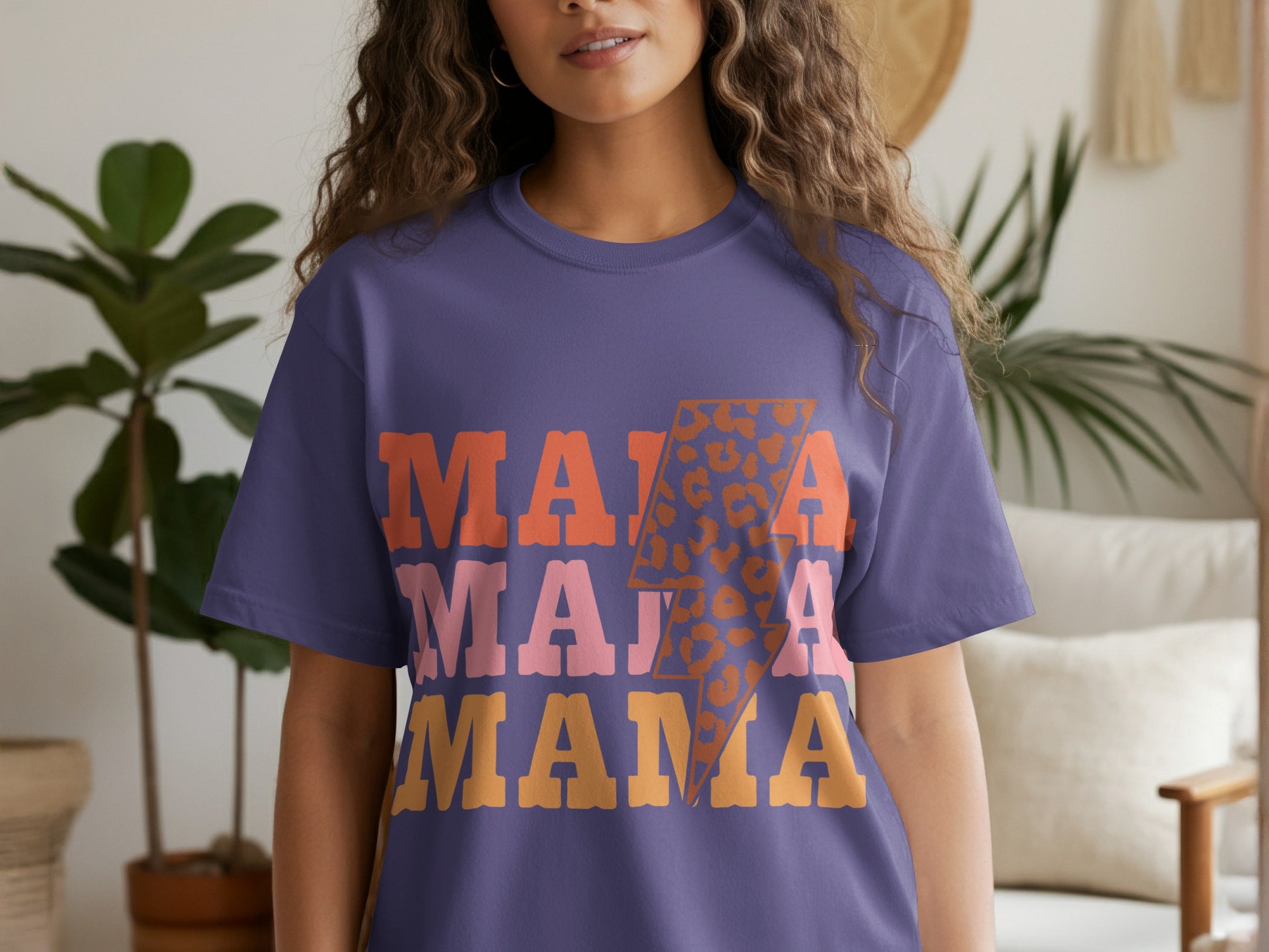 Trendy Mama Graphic Print Shirt for Stylish Moms