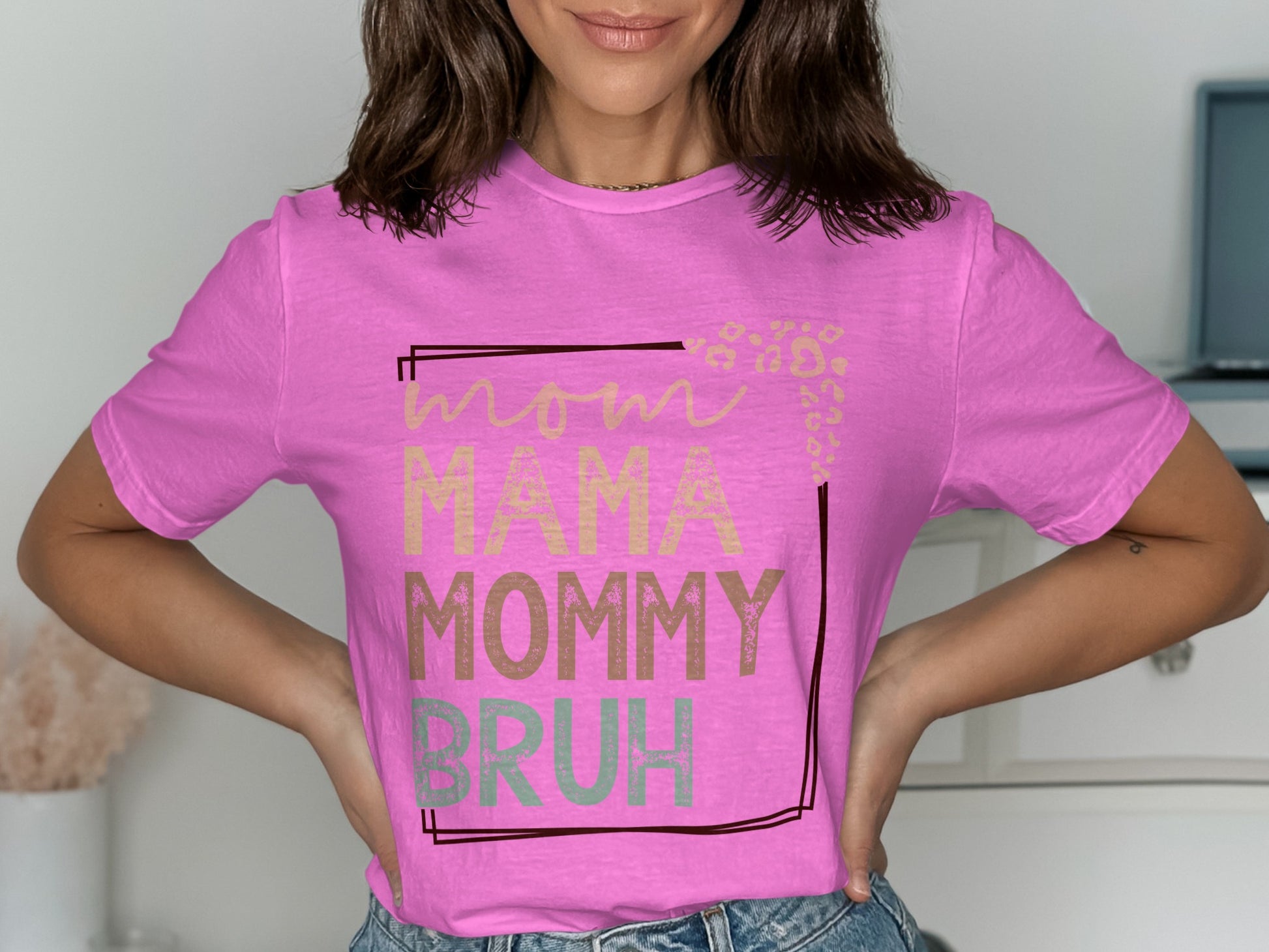 Mom Mama Mommy Bruh T-shirt
