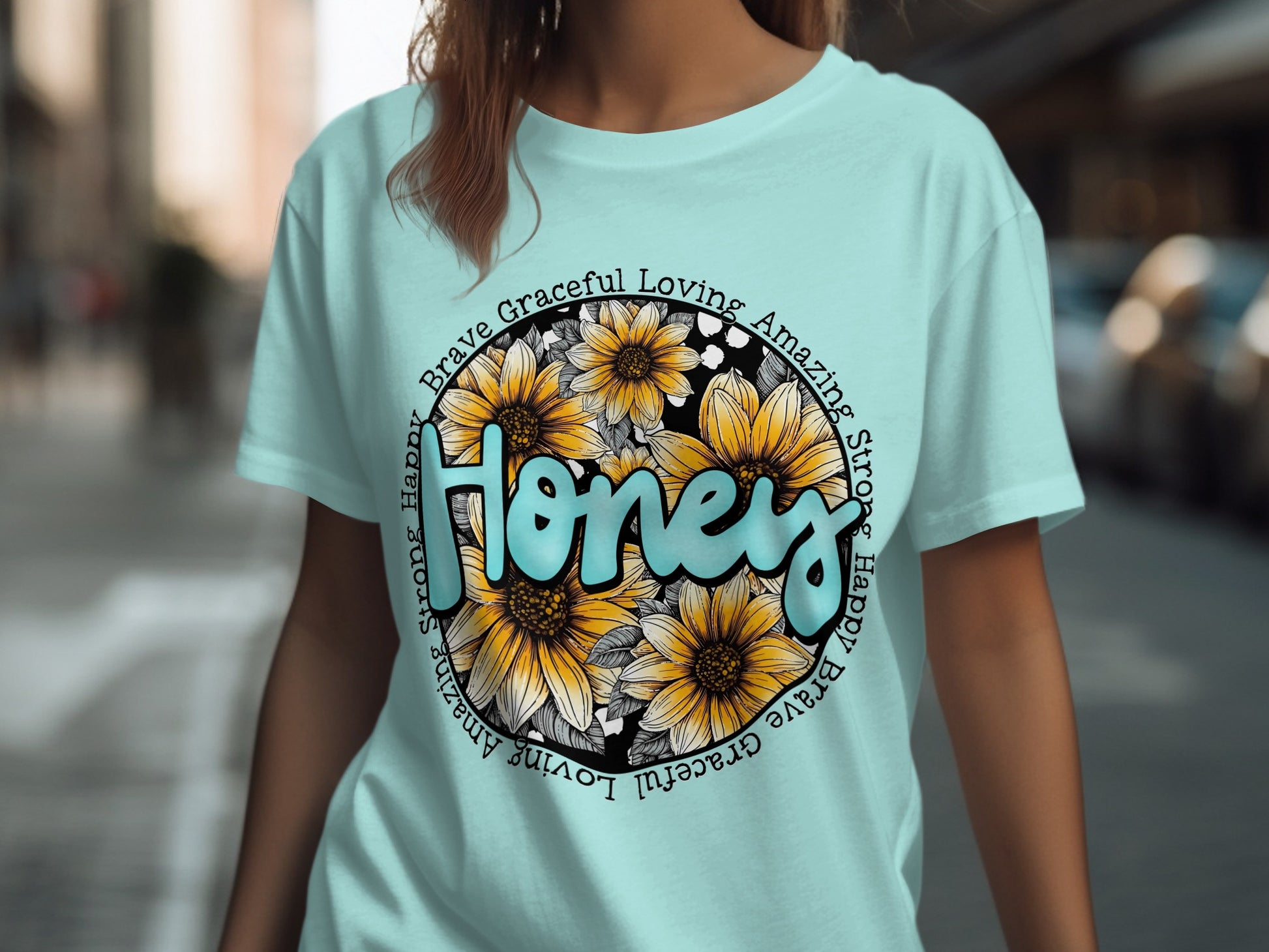 Beautiful Inspirational Honey Graphic Tee