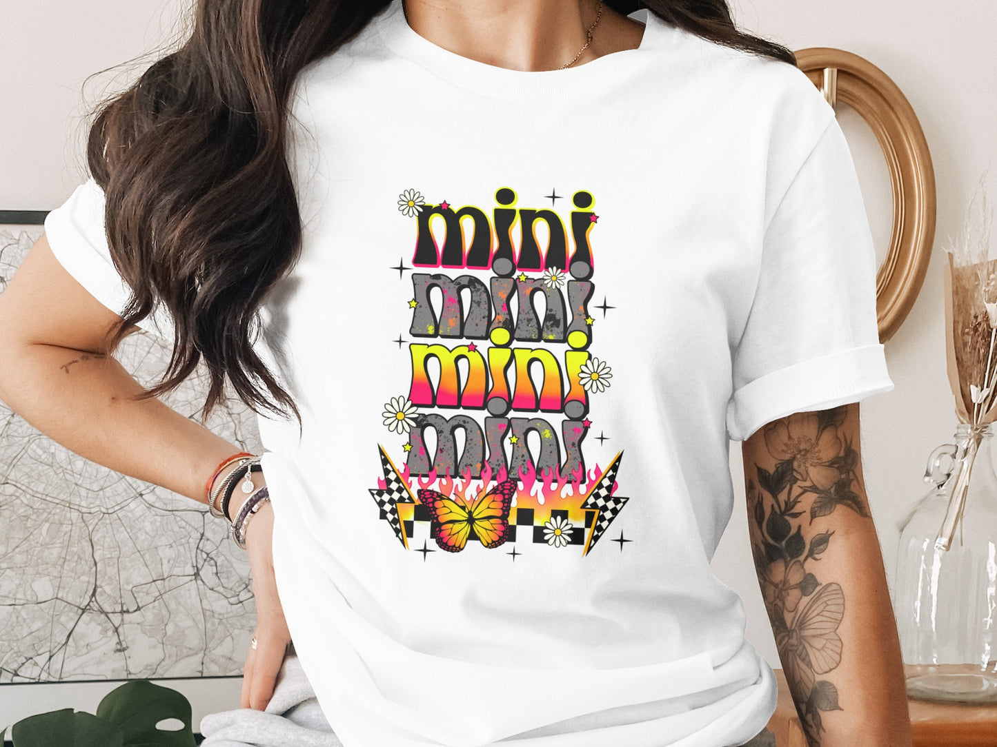 Mini Retro 90s Aesthetic Graphic Tee Product