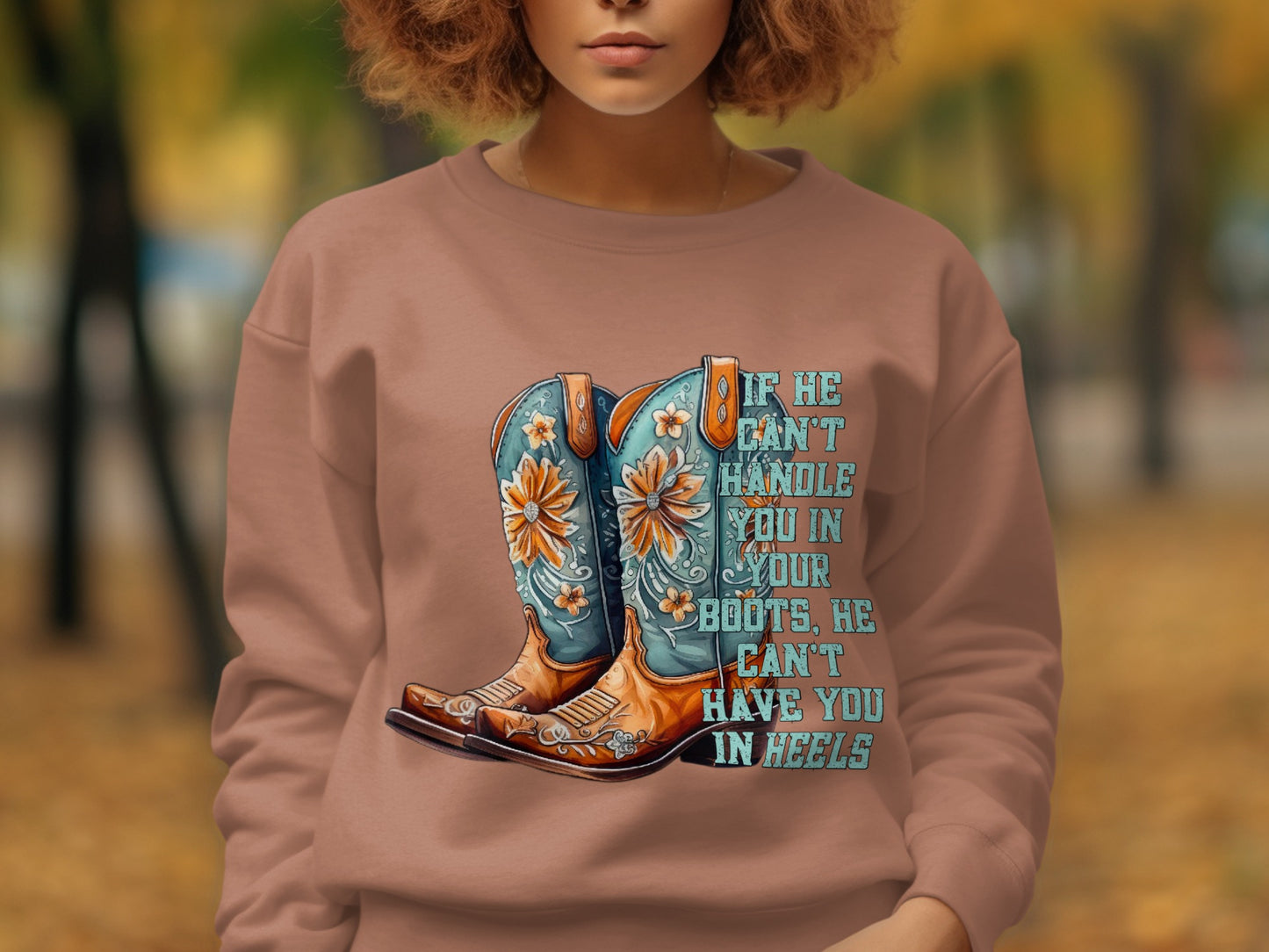 Cowgirl Boots and Heels Unisex Top