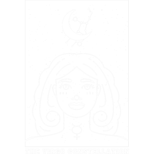The Virgo Constellation Artistic Wall Decor