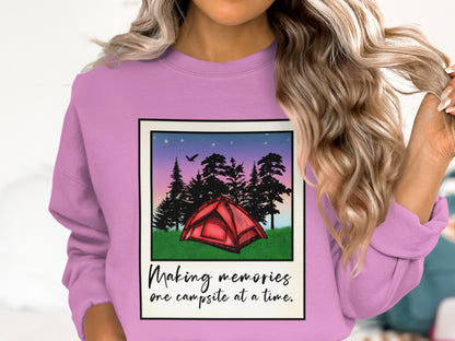 Making Memories One Campsite at a Time Sweatshirt
