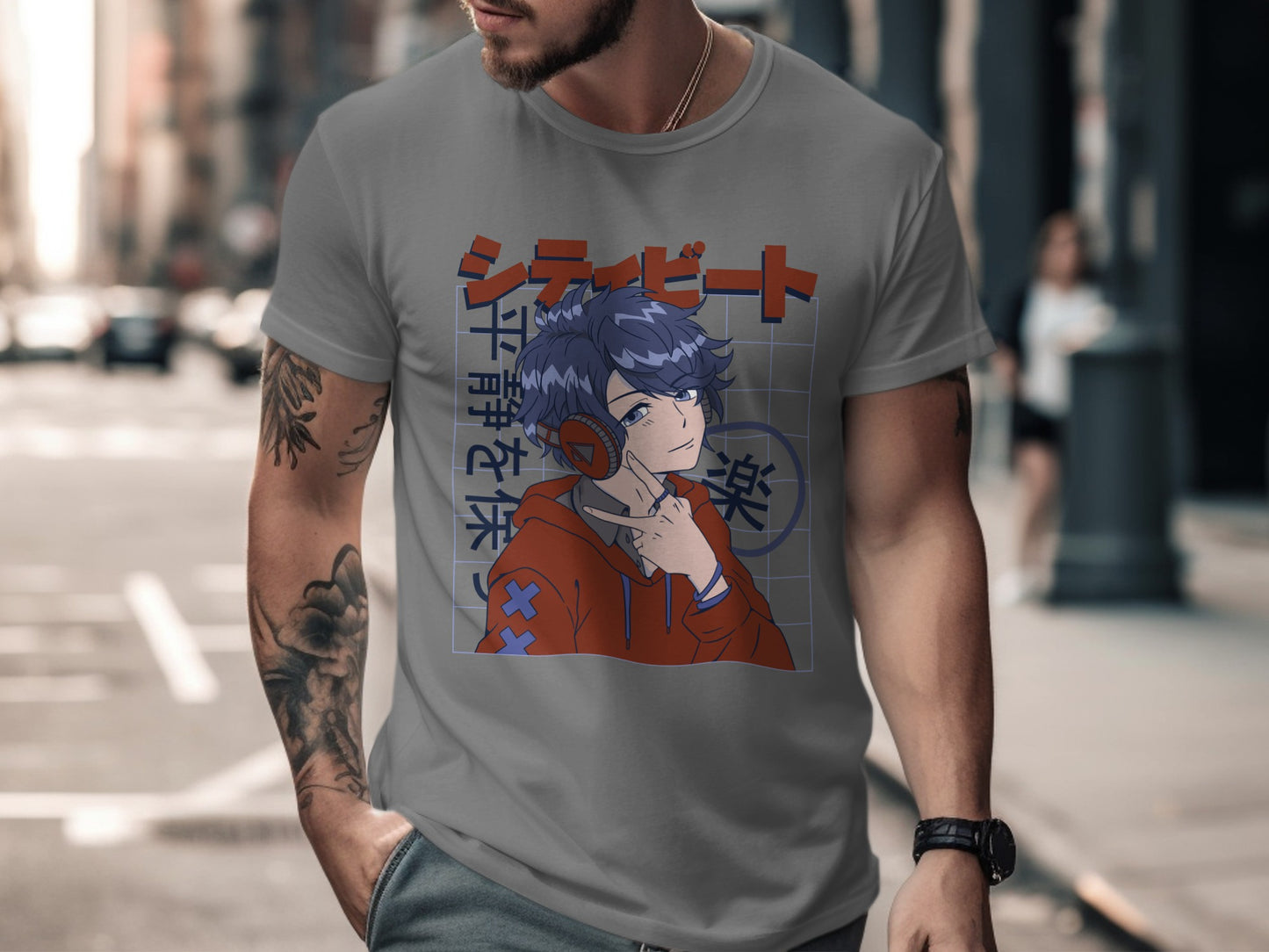 Anime Character Graphic T-Shirt for Stylish Looks