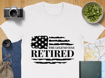 The Legend Has Retired Graphic T-Shirt for Men