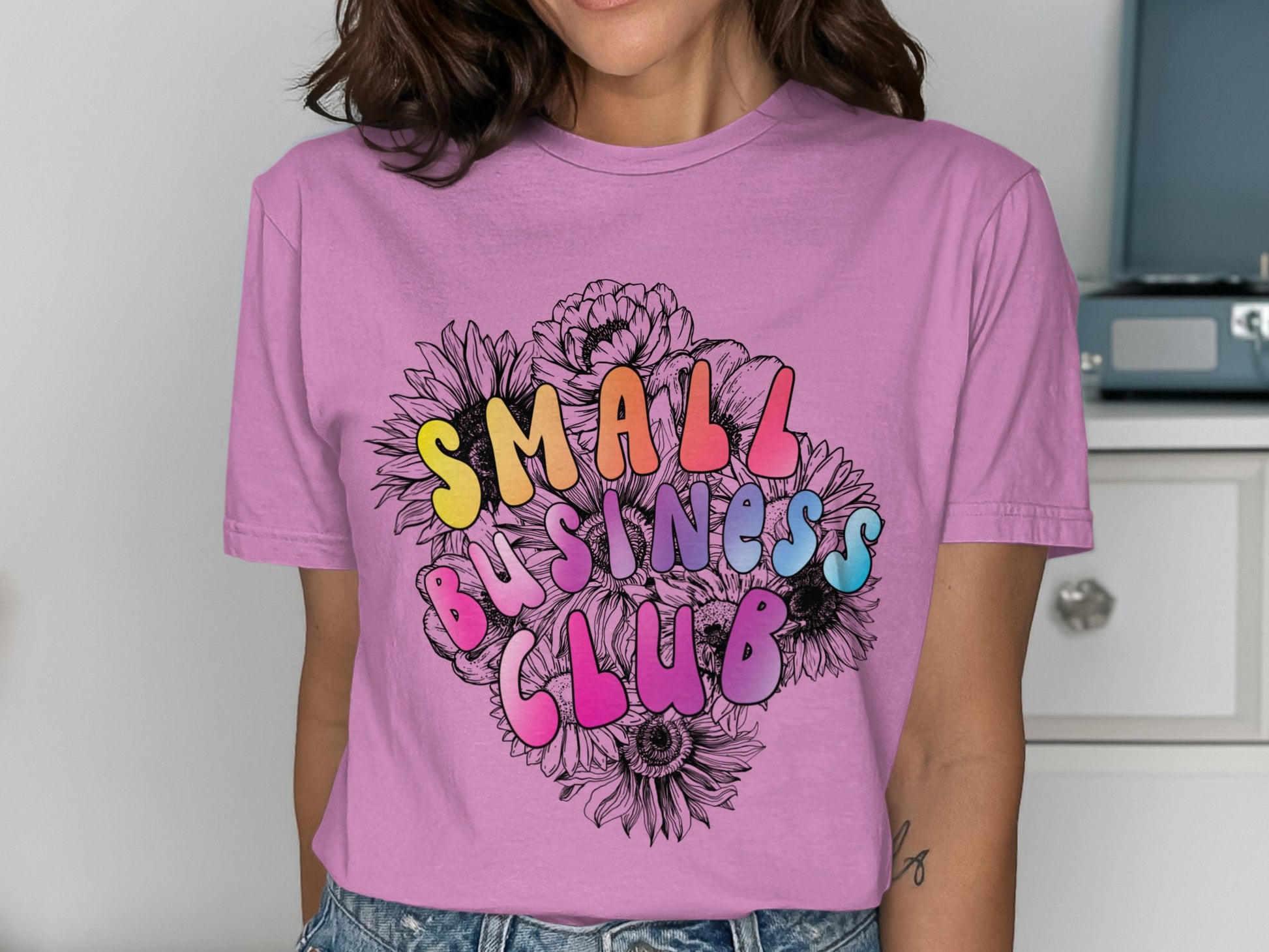 Small Business Club Graphic T-Shirt for Entrepreneurs
