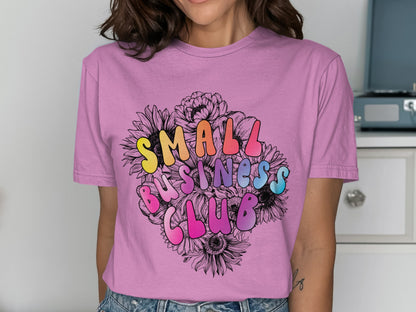 Small Business Club Graphic T-Shirt for Entrepreneurs