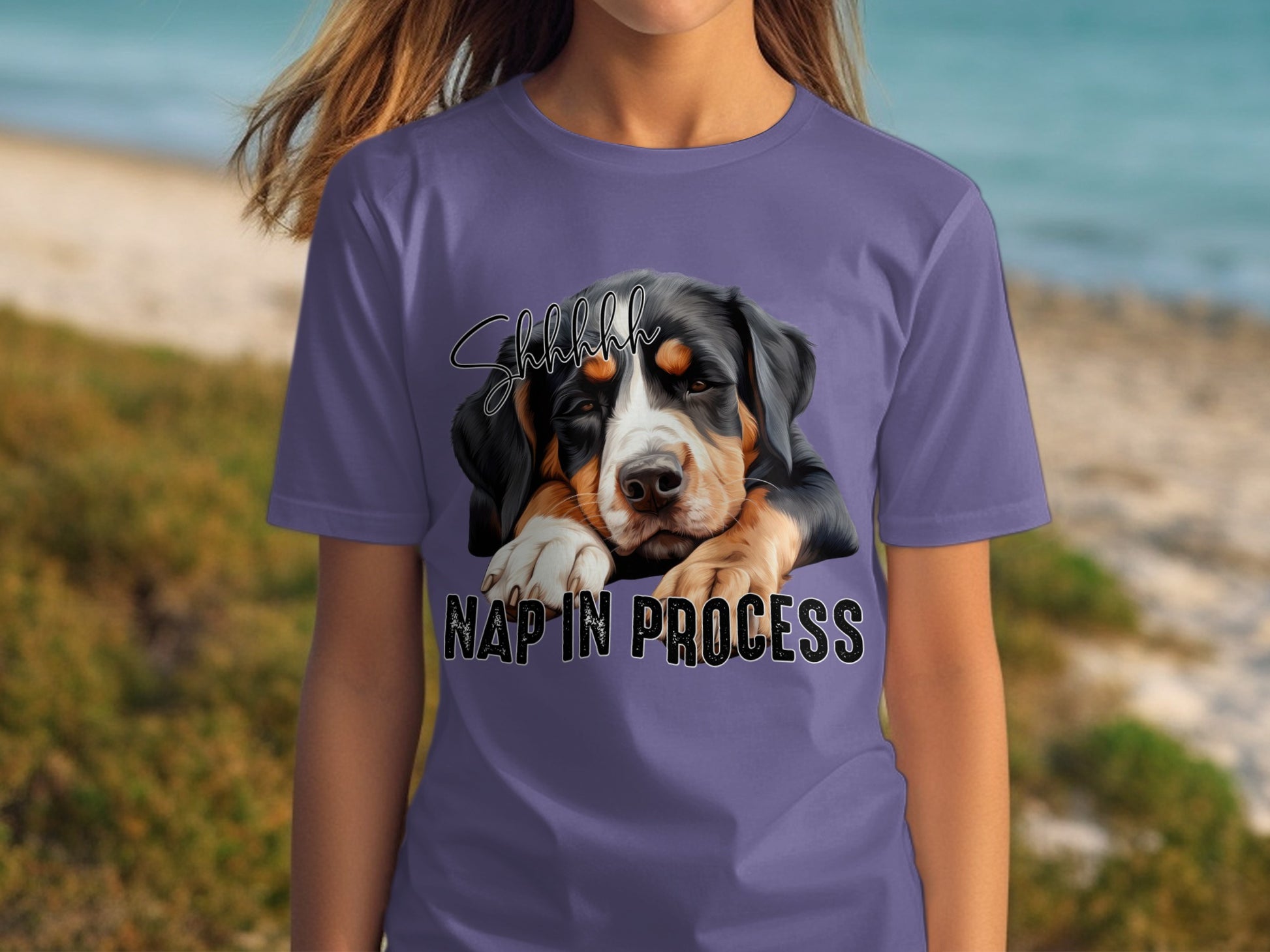 Shhh Nap in Process Adorable Pet Design Product