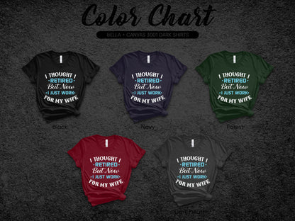 Humorous Retirement Shirt for Husbands