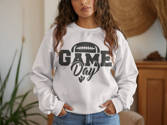 Game Day Football Design Oversized Sweatshirt product