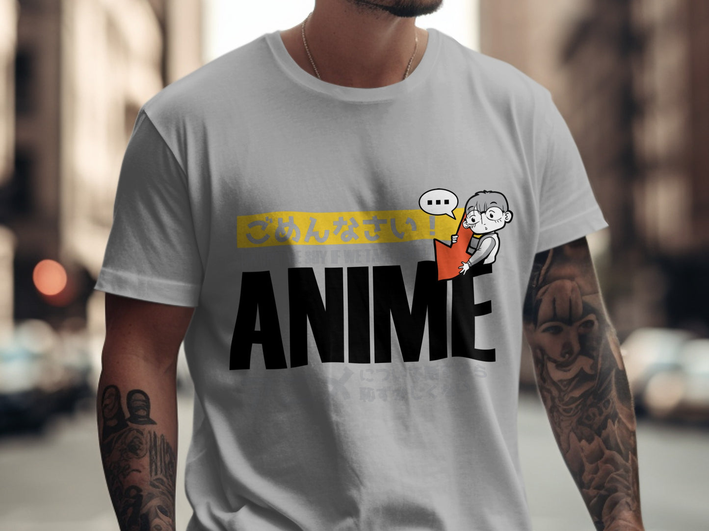 Anime Go Men Na Sai Unique Graphic T-shirt