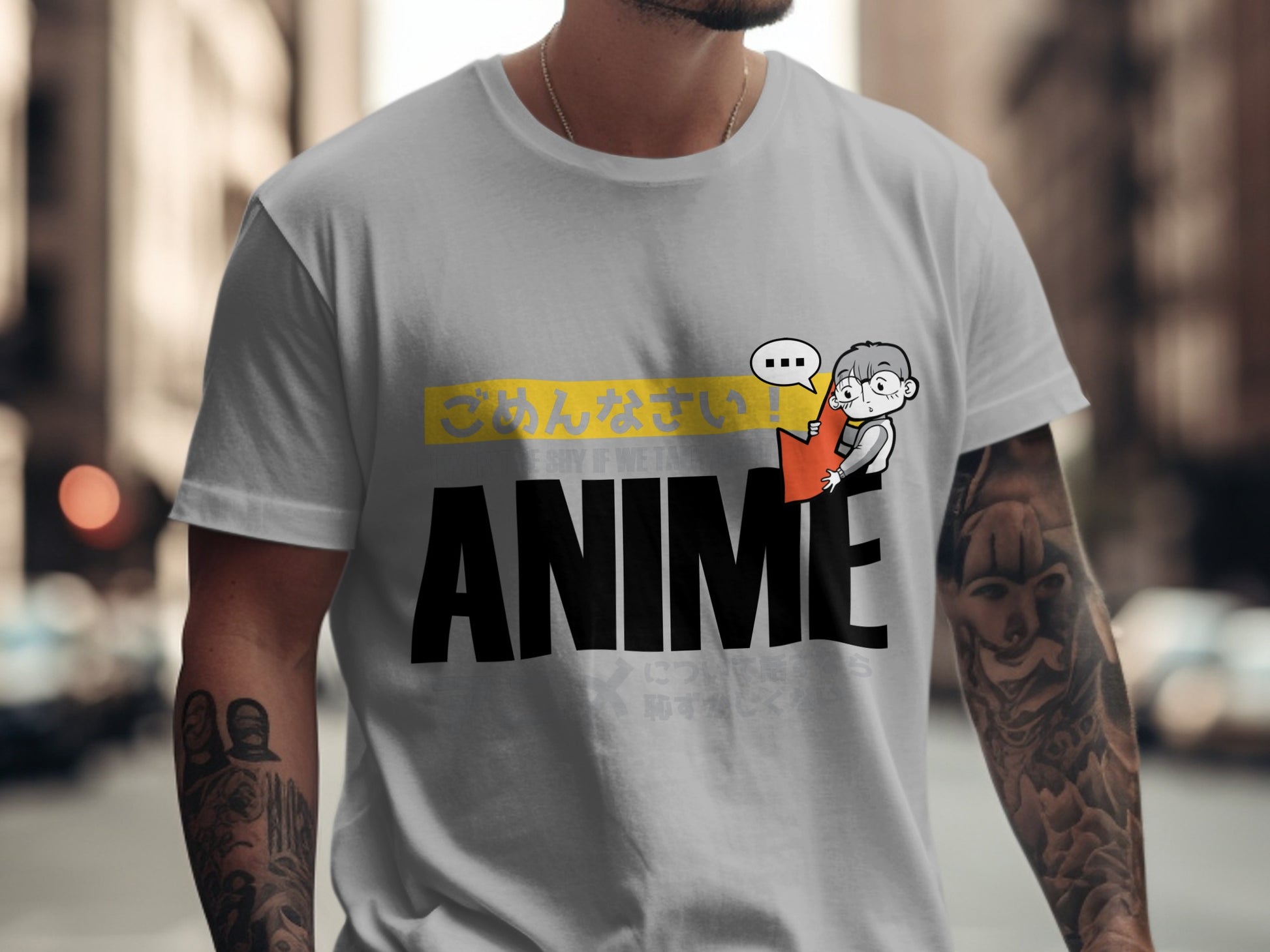 Anime Go Men Na Sai Unique Graphic T-shirt