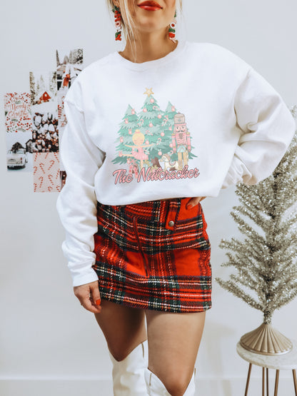 The Nutcracker Sweatshirt with Festive Christmas Design