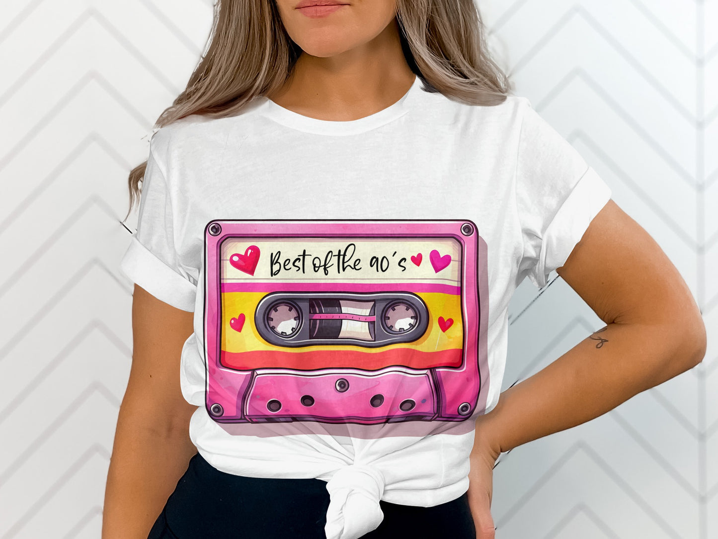 Best of the 90's Cassette Graphic Tee Shirt
