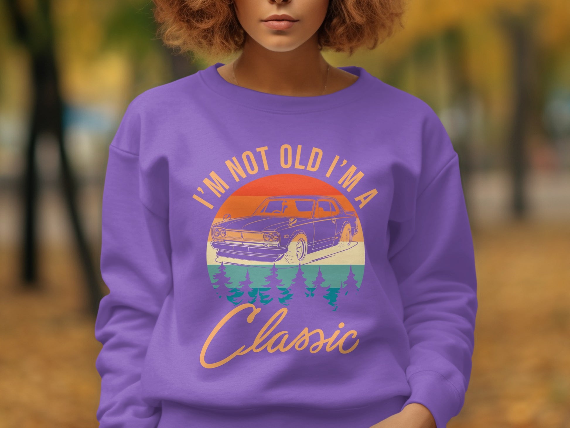 I'm Not Old I'm A Classic Vintage Car Graphic Product