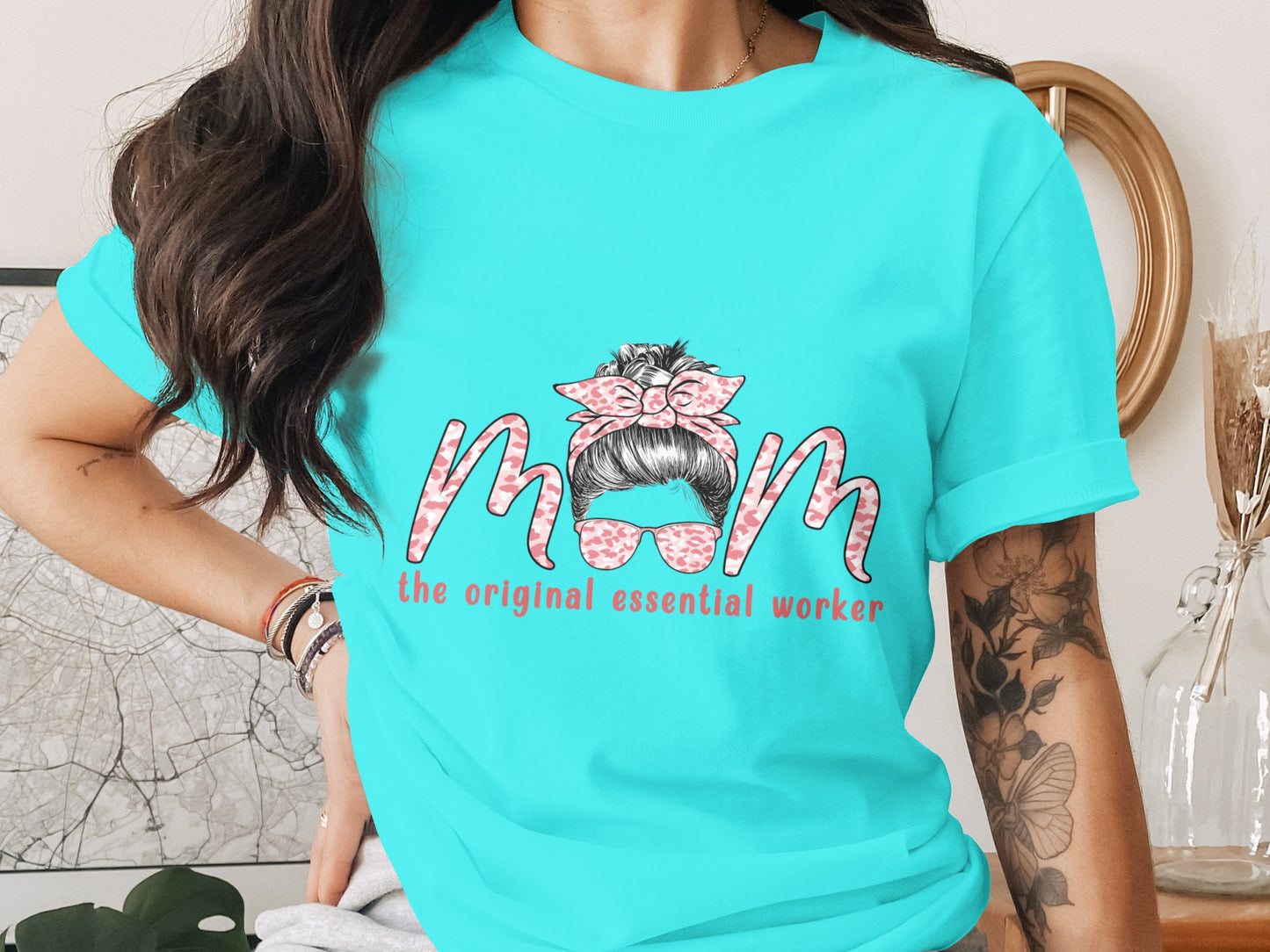 The Original Essential Worker Mom T-shirt