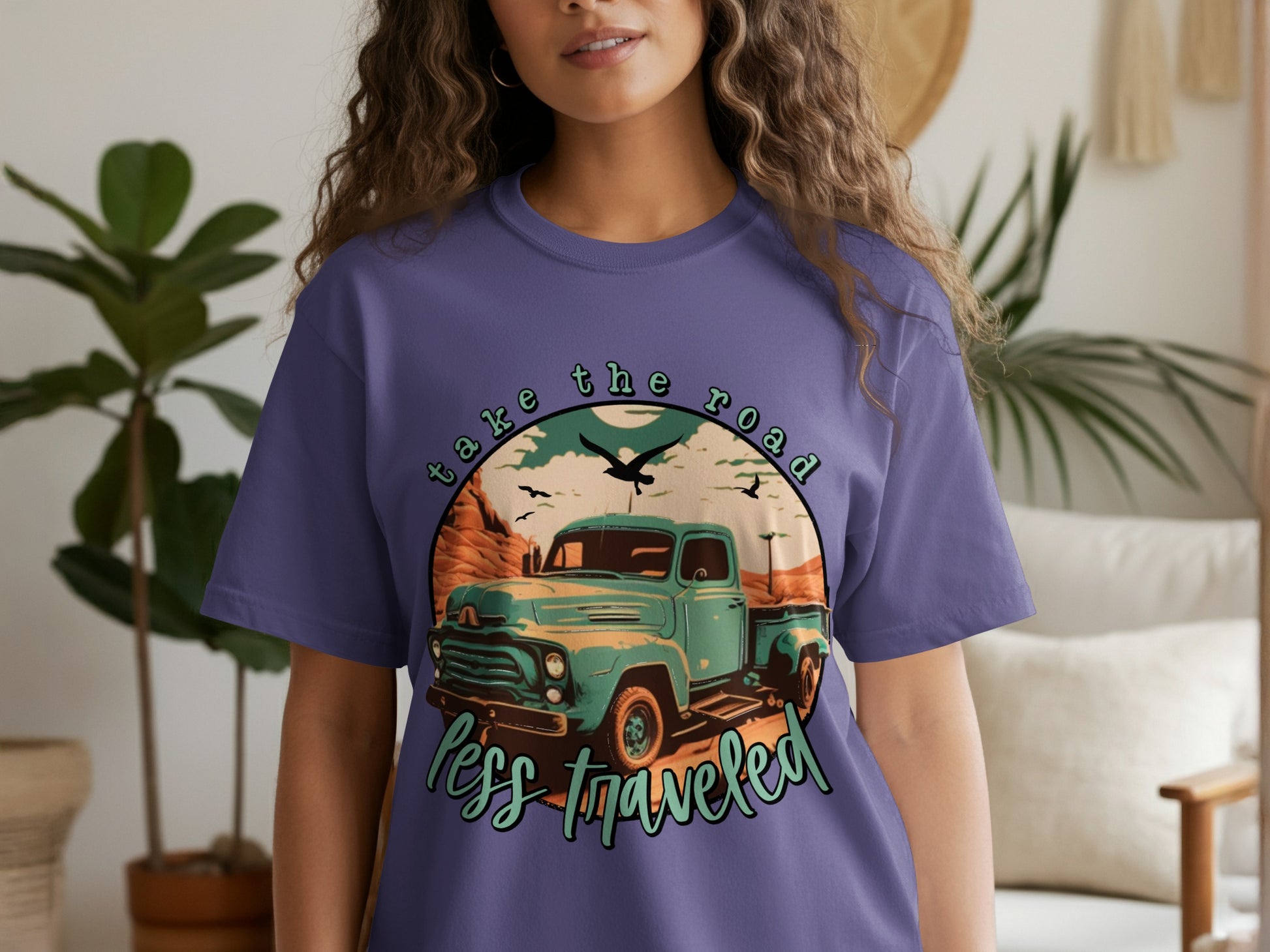Take the Road Less Traveled Graphic T-shirt