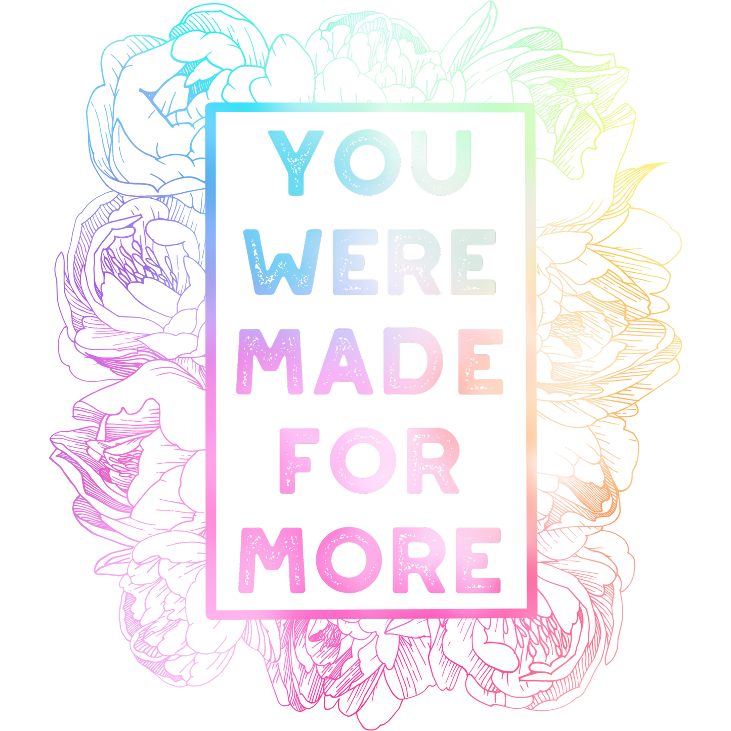 Inspirational You Were Made for More Art Print
